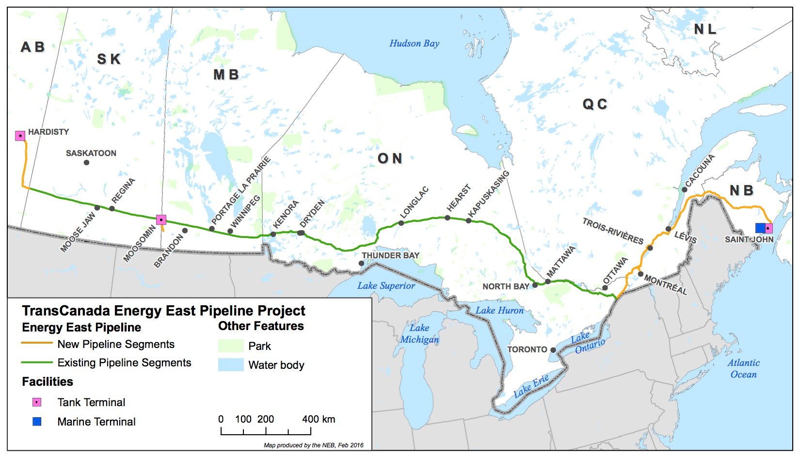 Here Are The Major Canadian Pipelines The Oil Patch Wants Built ...