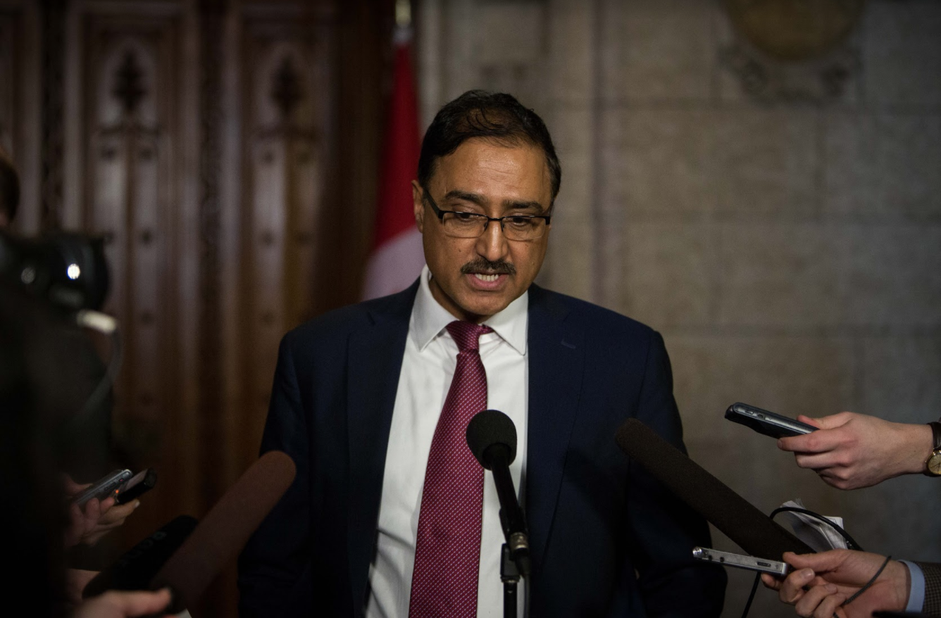 Amarjeet Sohi, Infrastructure Minister, House of Commons