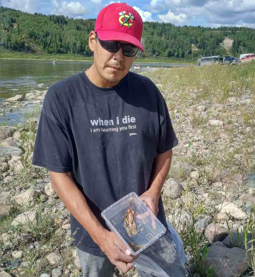 James Smith Cree Nation, impacted wildlife, crayfish, Husky Energy, Husky oil spill, North Saskatchewan River