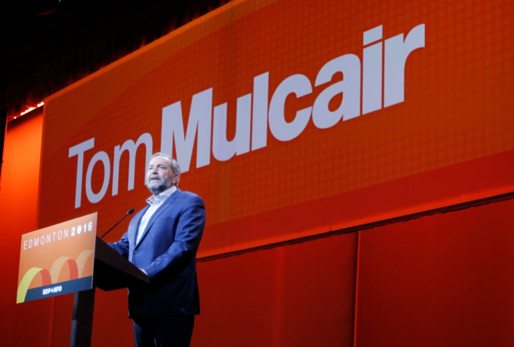 NDP Leader Thomas Mulcair