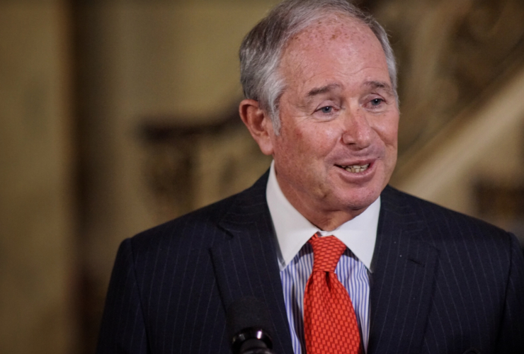 Stephen Schwarzman, Donald Trump, Calgary, cabinet retreat