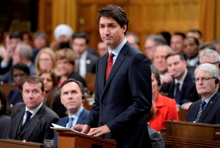 Justin Trudeau, House of Commons, Quebec shooting, Ste Foy