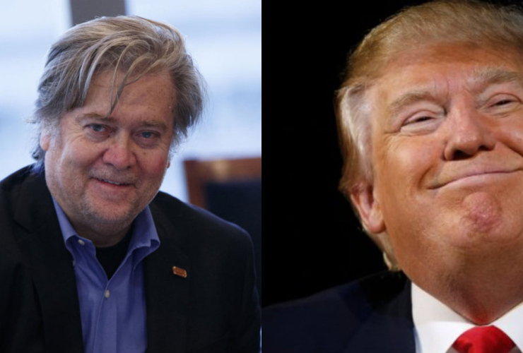 Steve Bannon, Donald Trump, Breitbart, Tyee Bridge