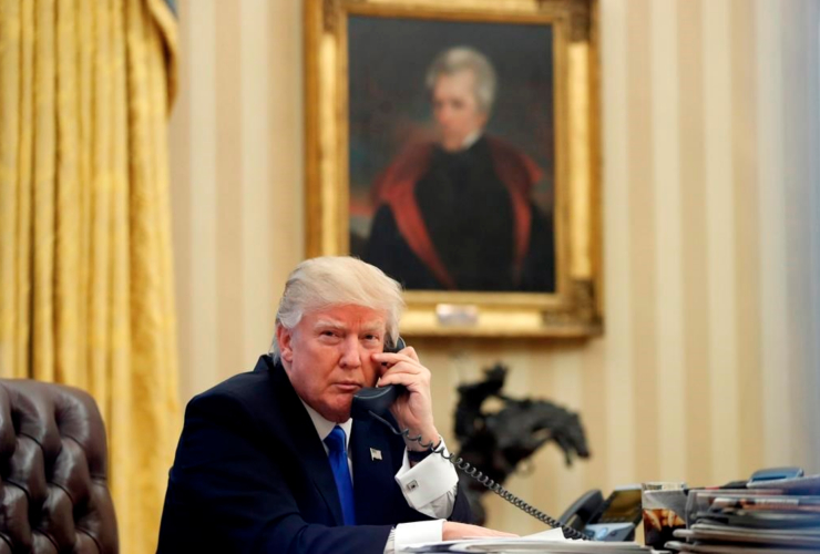 Donald Trump, Oval Office, Australia, phone call