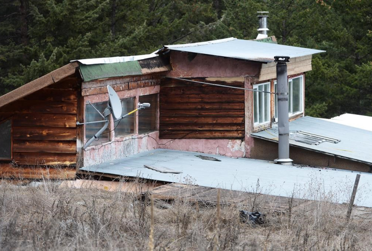 A house is seen in Venables Valley near Ashcroft, B.C. on Sunday, March 26, 2017.