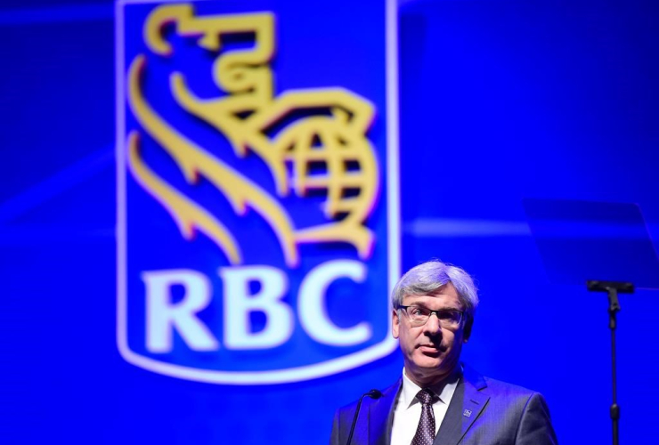 Royal Bank president David McKay speaks at the Royal Bank of Canada annual meeting in Toronto on Thursday, April 6, 2017.