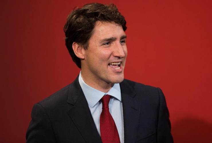 Prime Minister Justin Trudeau speaks during a Liberal Party fundraiser at a hotel in Vancouver, B.C., on Thursday May 18, 2017