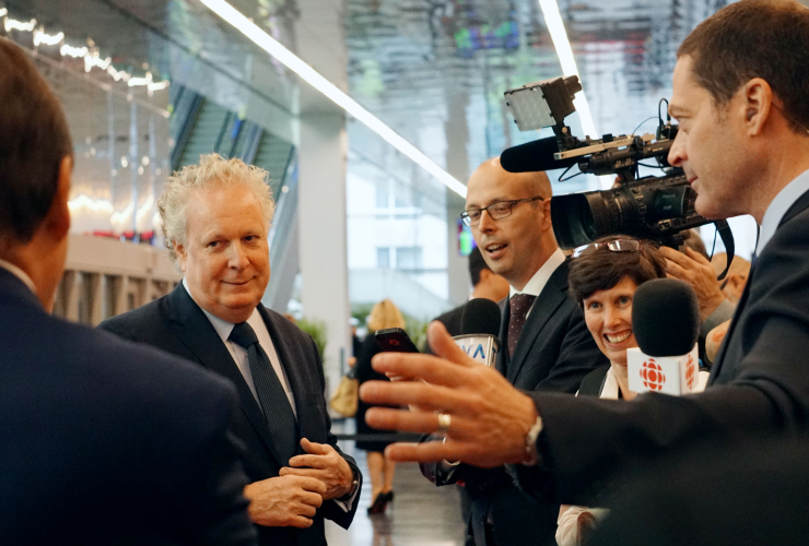 Jean Charest, Quebec premier, Energy East, National Energy Board, Montreal