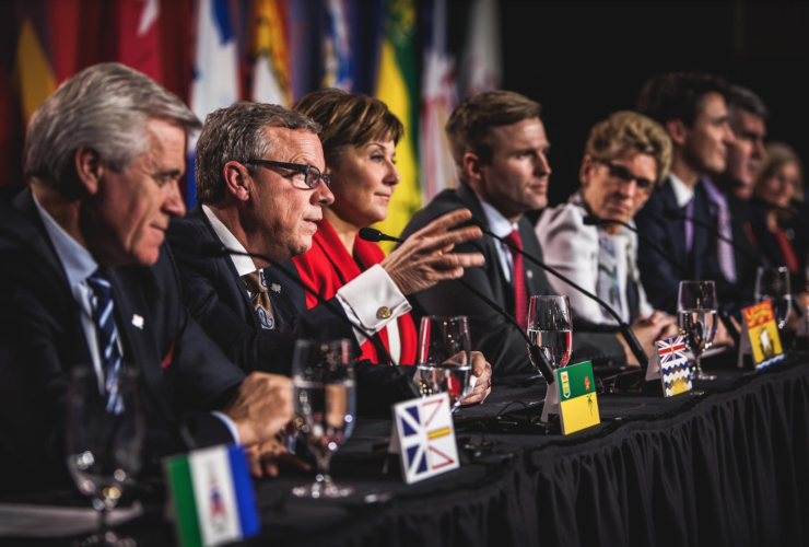 First Ministers meeting, Ottawa, December, Brad Wall, Christy Clark