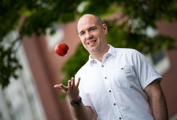 Dr. Philip Leonard, who works with the department of economics at the University of New Brunswick and is a health economist at UNB's New Brunswick Institute for Research, Data and Training, poses in this 2017 handout photo.