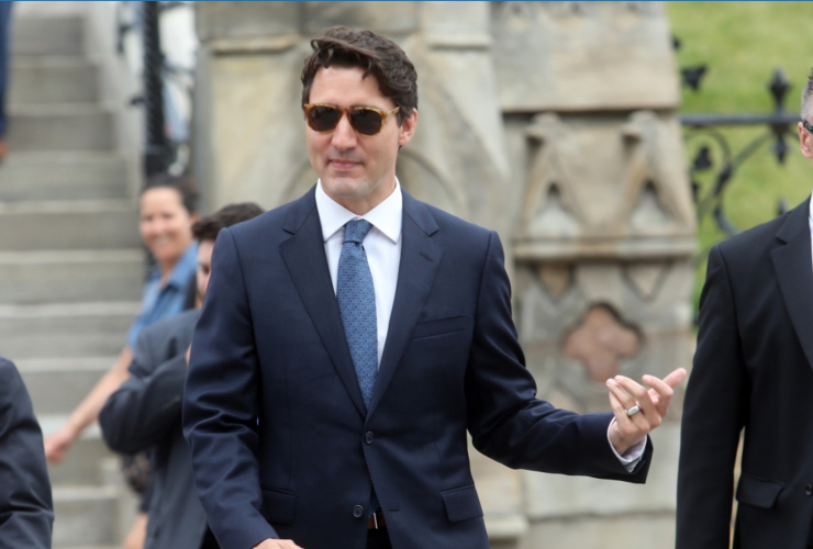 Justin Trudeau, Wellington, Parliament Hill