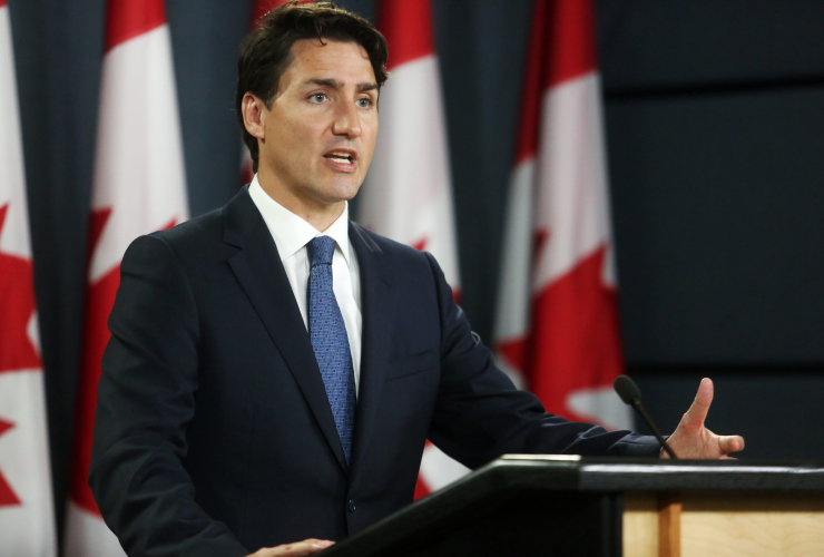 Justin Trudeau, Ottawa, National Press Theatre