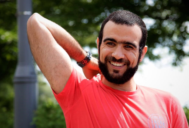 Former Guantanamo Bay prisoner, Omar Khadr, Mississauga, 