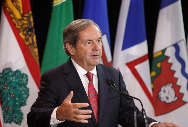 Canada's ambassador, David MacNaughton, press conference, Council of Federation, meeting, Edmonton Alta