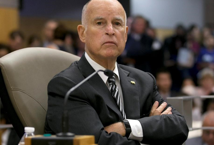 California Gov. Jerry Brown, Senate Environmental Quality Committee, climate change bills, Sacramento,