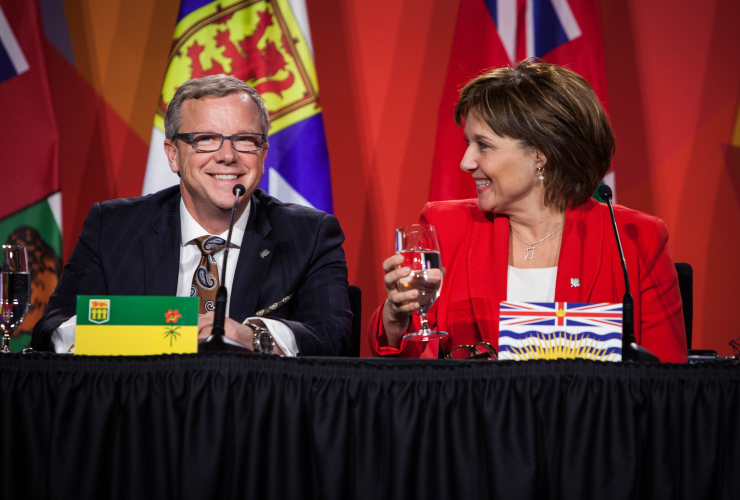 Brad Wall, Christy Clark, Saskatchewan, British Columbia, Ottawa