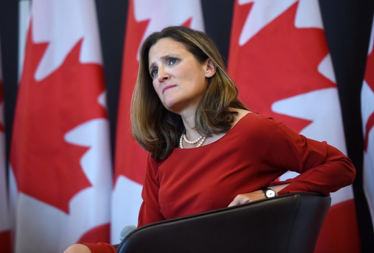 Foreign Affairs Minister Chrystia Freeland, NAFTA, University of Ottawa, 