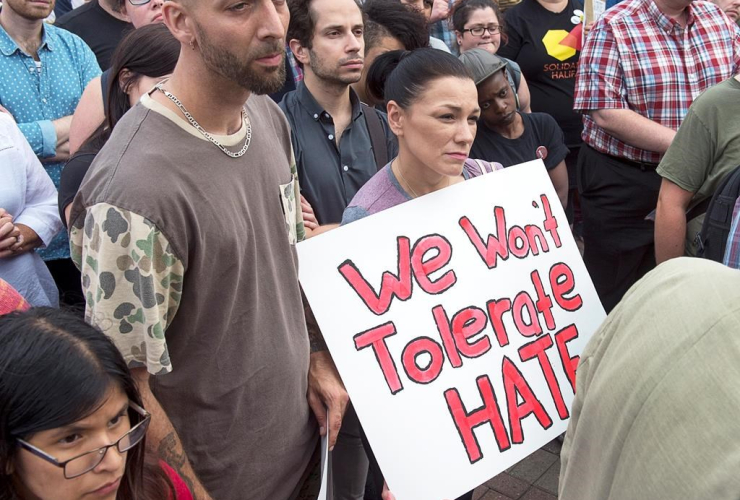 People, rally, solidarity, Charlottesville, Virginia community