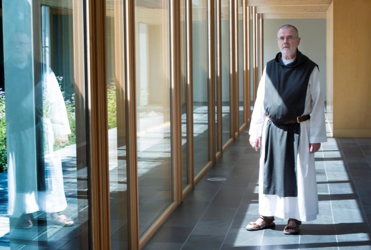 Brother Lucien, Abbaye Val Notre-Dame Monday, Saint-Jean-de-Matha, Que.,