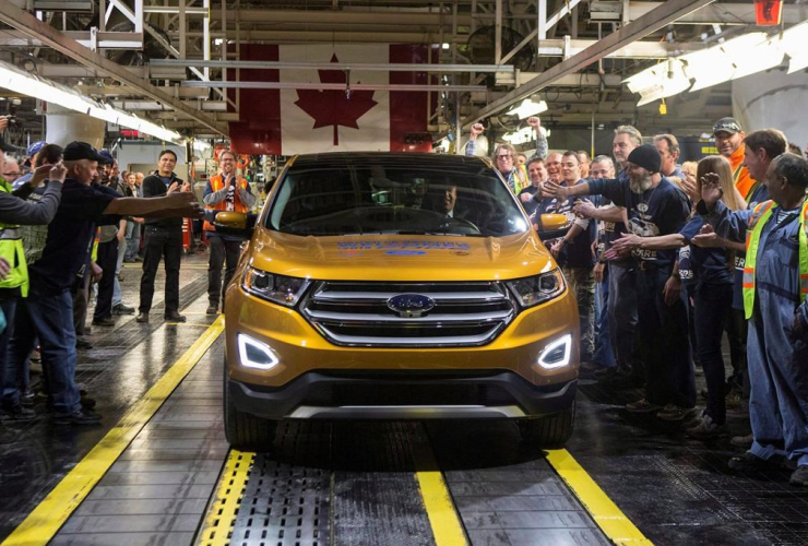 Joe Hinrichs, Ford Motor Company, Ford Edge, Ford Assembly Plant, Oakville