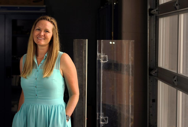 Libby Osgood, engineering research building, University of Prince Edward Island, Charlottetown