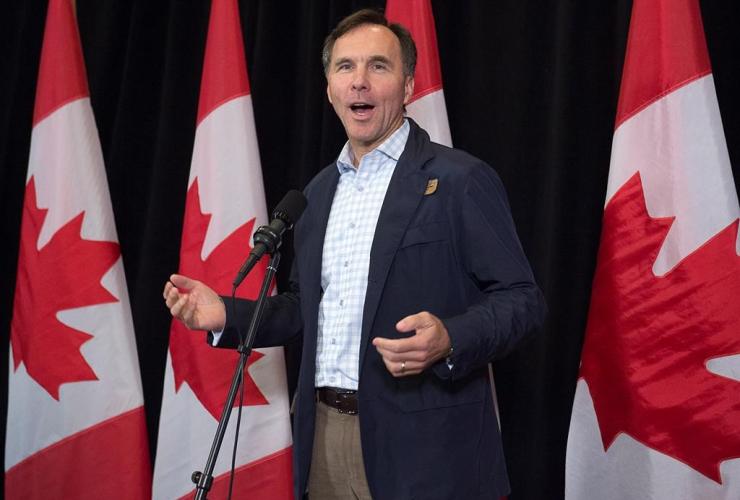 Finance Minister Bill Morneau, Liberal cabinet, 