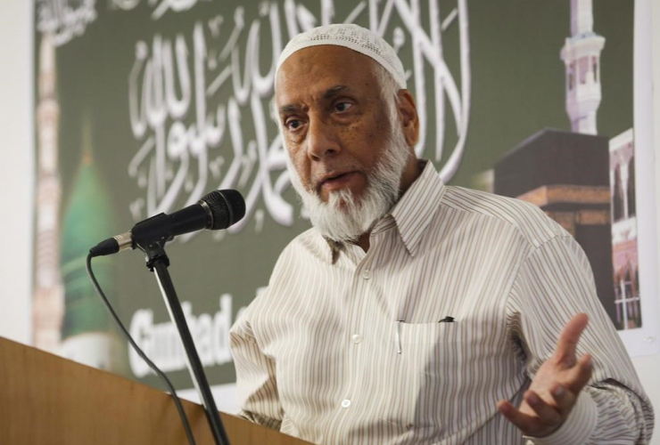 Imam Syed Soharwardy, memorial service, mosque, Calgary, Alta., 