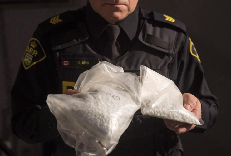 OPP officer, fentanyl, Ontario Provincial Police, 