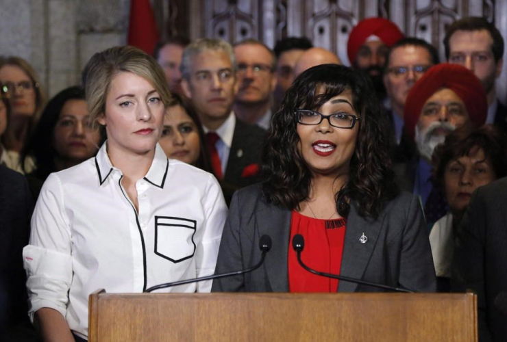 Liberal MP, Iqra Khalid, anti-Islamophobia motion, Parliament Hill, Minister of Canadian Heritage, Melanie Joly,