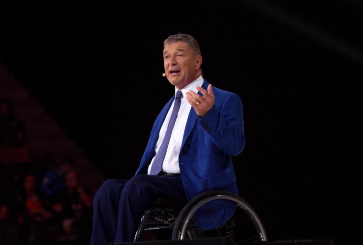 Rick Hansen, Invictus Games, Opening Ceremony, Toronto,