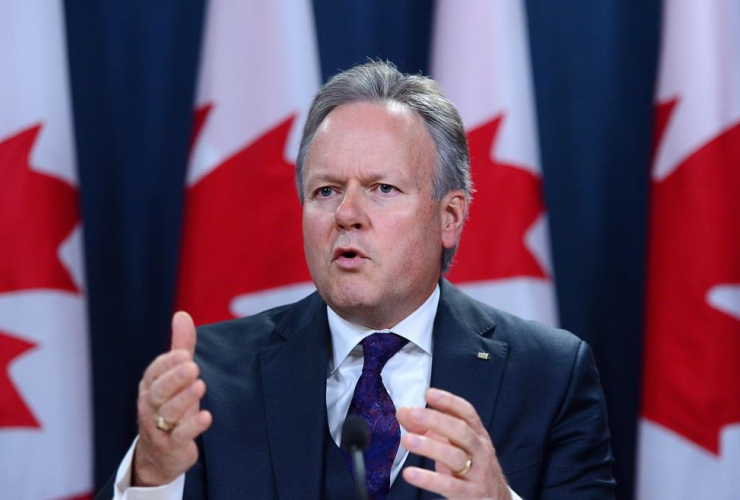 Governor, Bank of Canada, Stephen Poloz,