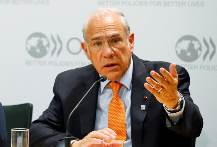 Secretary General, Organisation for Economic Co-operation and Development, OECD, Jose Angel Gurria, Paris, 