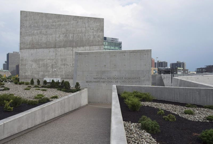 National Holocaust Monument, opening ceremony, 