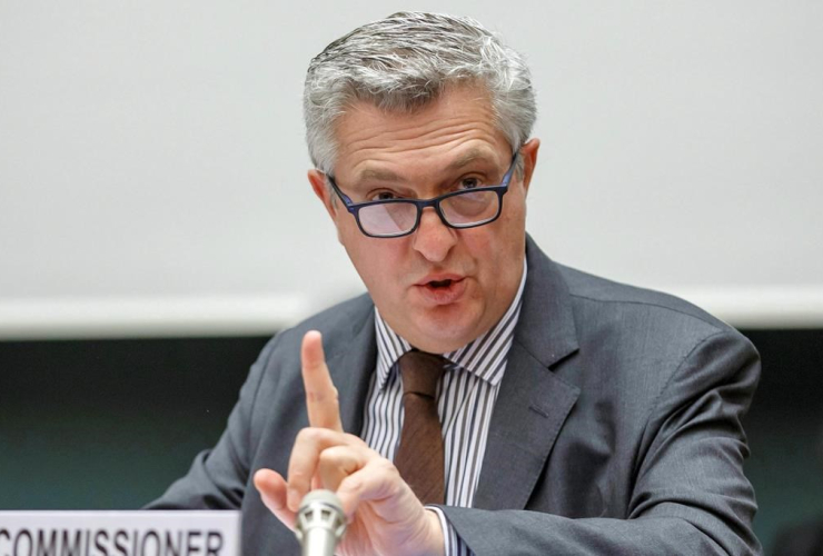 United Nations High Commissioner, Italian, Filippo Grandi, European headquarters, United Nations, Geneva, Switzerland