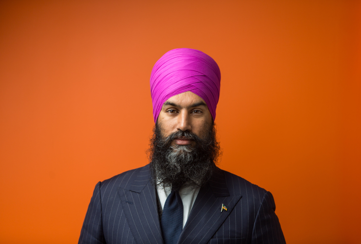 NDP Leader Jagmeet Singh in Ottawa on Oct. 17, 2017