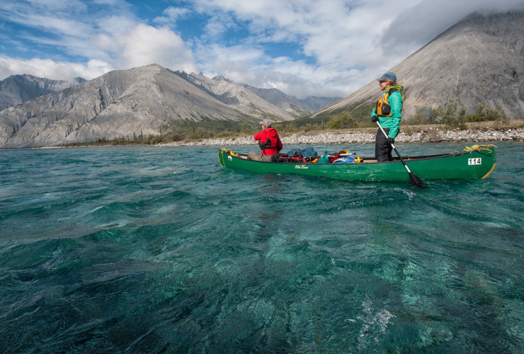 Wind river paddlers, Peel Watershed