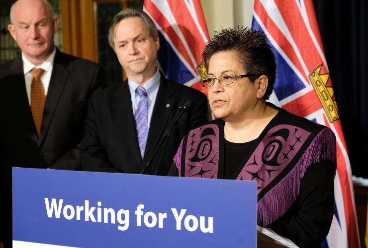 Maureen Chapman is Hereditary Chief of the Skawahlook First Nation. She will co-lead an independent review of British Columbia's unprecedented 2017 fire season.