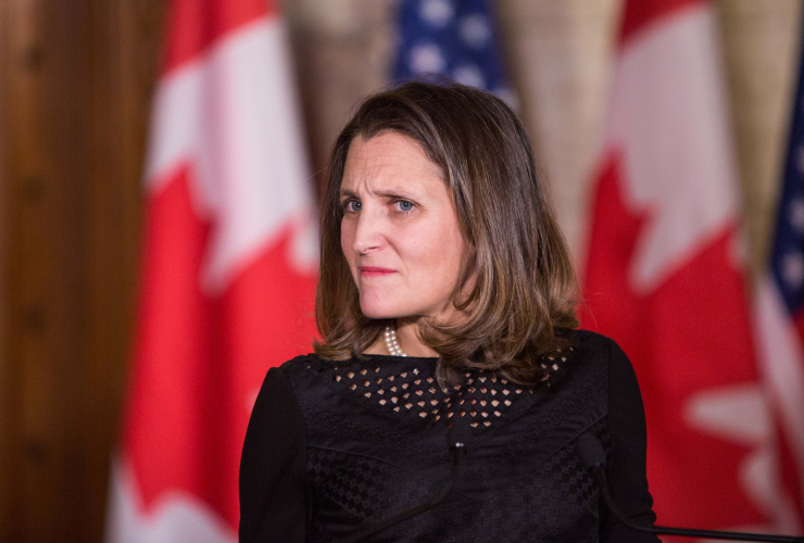 Chrystia Freeland, Rex Tillerson, Ottawa