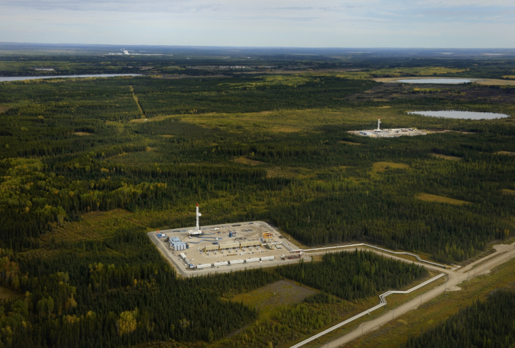 Christina Lake Alberta oil sands site