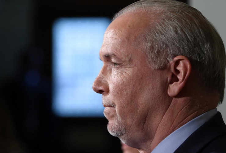 Premier John Horgan, Alberta dispute, Victoria, 