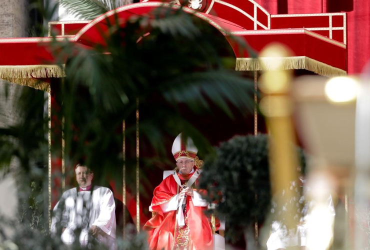 Pope Francis, Palm Sunday Mass, St. Peter's Square, Vatican,