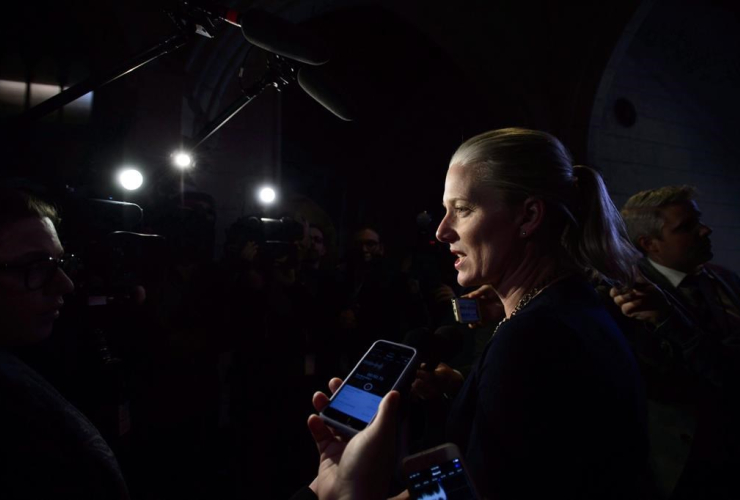 Minister of Environment and Climate Change, Catherine McKenna,