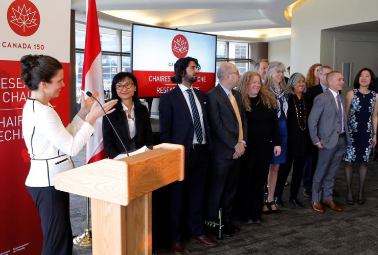 Minister of Science, Kirsty Duncan, Canada 150 Research Chairs, Gatineau, Quebec,