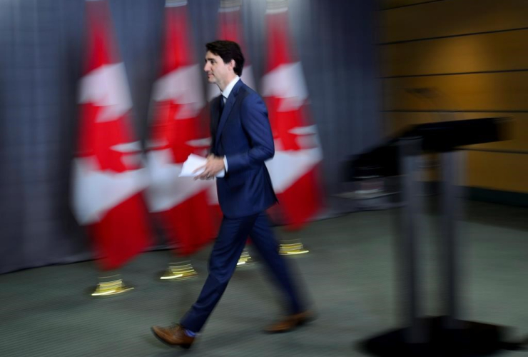 Prime Minister Justin Trudeau, press conference, New York,