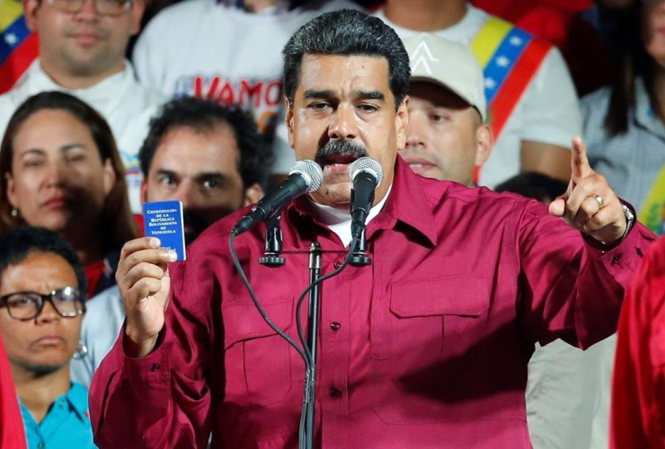 Venezuela's President, Nicolas Maduro, Caracas, Venezuela, 