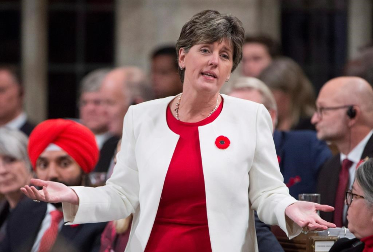 International Development Minister Marie-Claude Bibeau, 