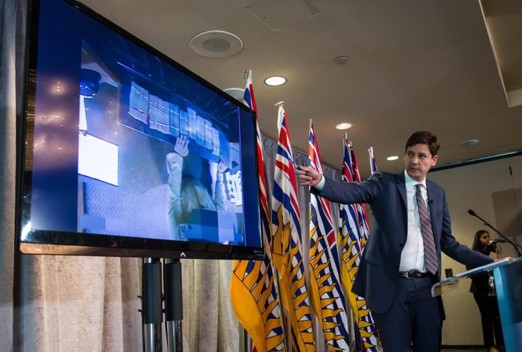 David Eby, B.C. Attorney General,