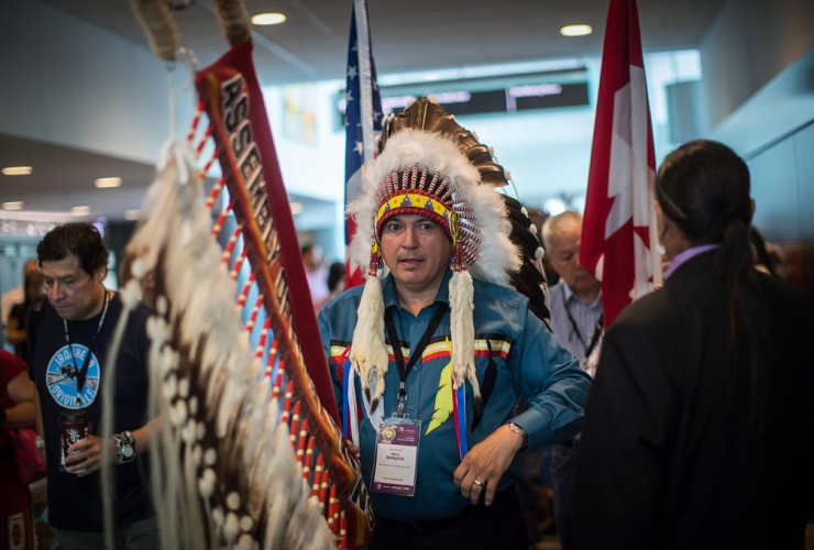 Assembly of First Nations National Chief, Perry Bellegrade, 