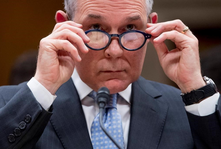 Environmental Protection Agency Administrator, Scott Pruitt,