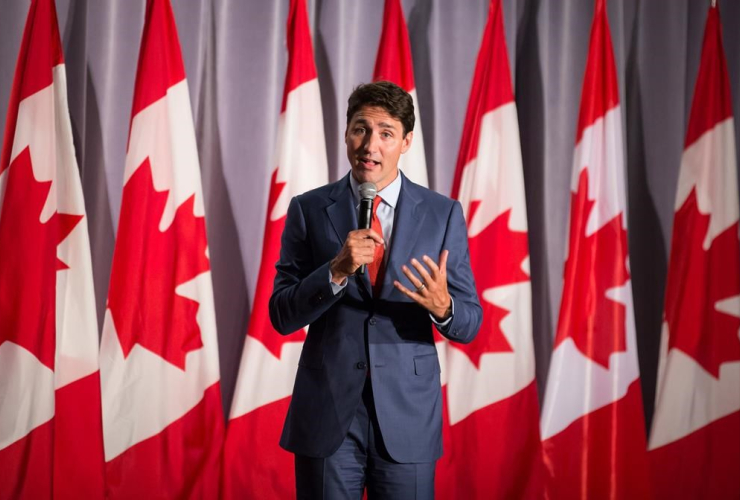 Prime Minister Justin Trudeau, Liberal Party fundraiser, Surrey, 